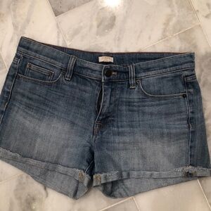 Jcrew jean shorts